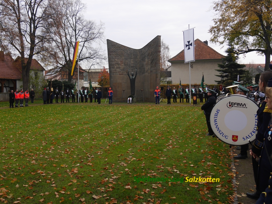 Gedenkfeier am Ehrenmal in 2019